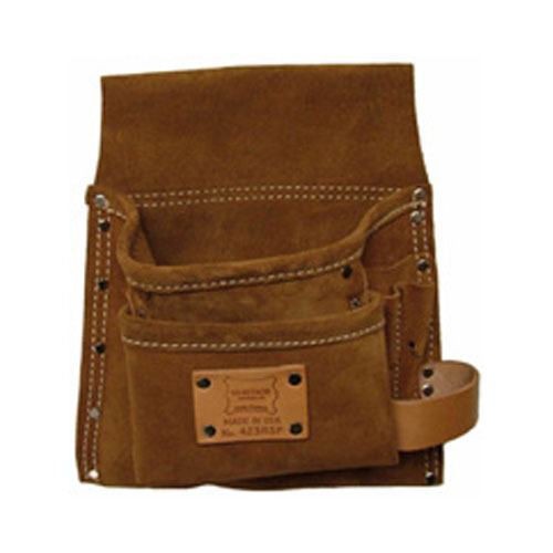 5-Pocket Suede Pouch