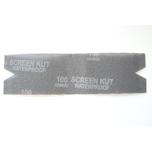 Malla de lija entretejida Screen-Kut de 4-3/16 x 11 pulgadas de grano 100
