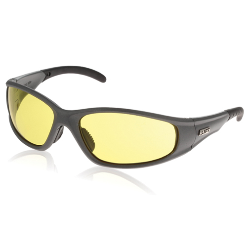 Strobe Safety Glasses - Silver/Yellow