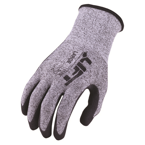 Staryarn Crinkled Latex Gloves, Cut Level 4 - Large