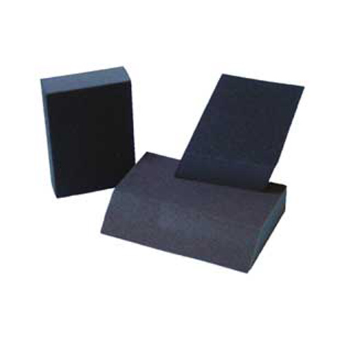 5" x 3" x 1" Dual-Angle Corner Sanding Sponge - Fine/Medium Grit